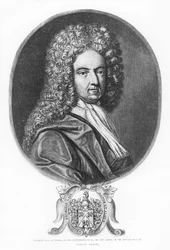Daniel Defoe, graviert von C. A. Powell